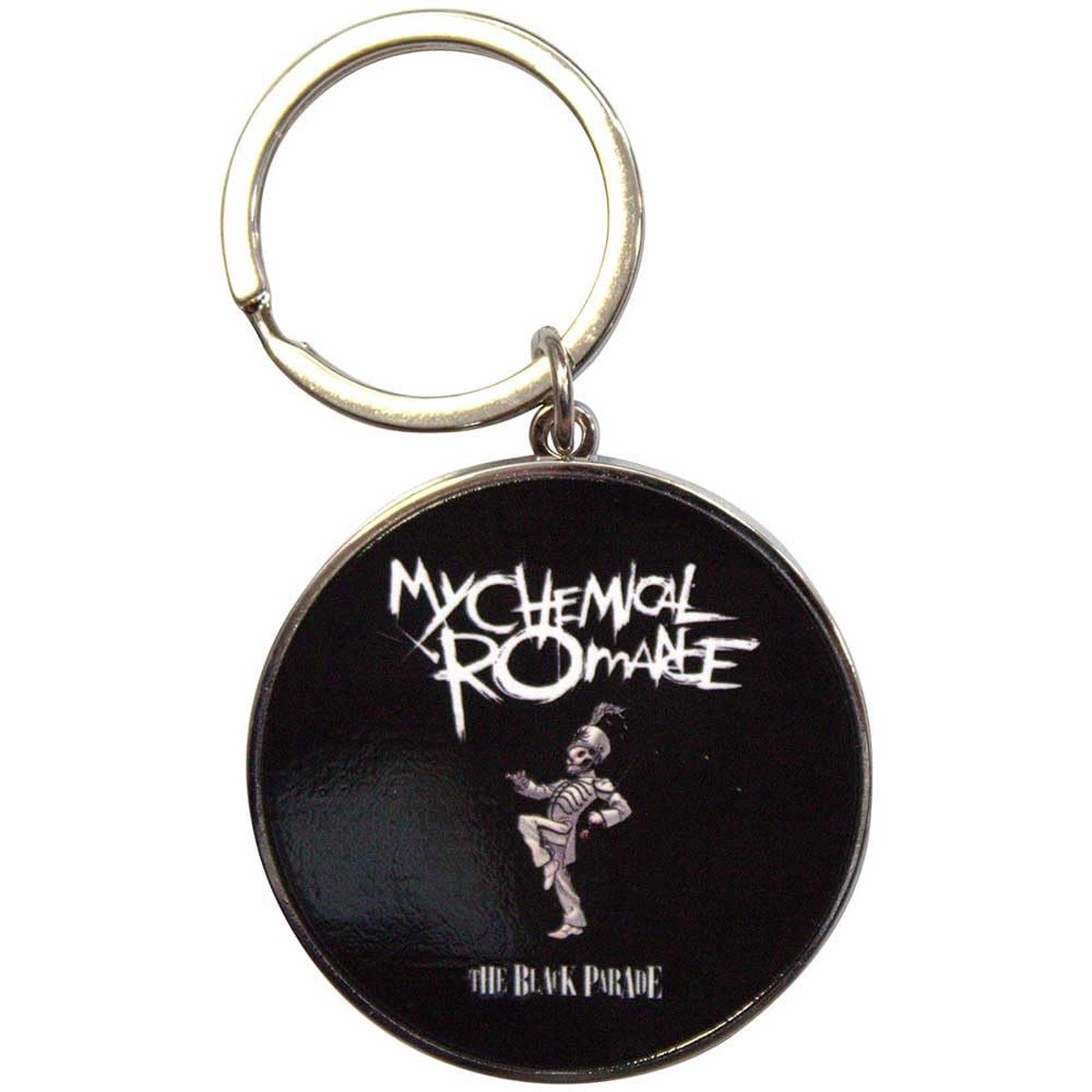 Rock Off officially licensed products My Chemical Romance The Black Parade Emblem Keyring Keyring One Size