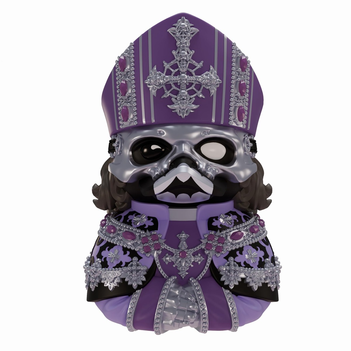 TUBBZ: Ghost Papa Perpetua V Rubber Duck Collectable Toy Boxed Edition 9 cm