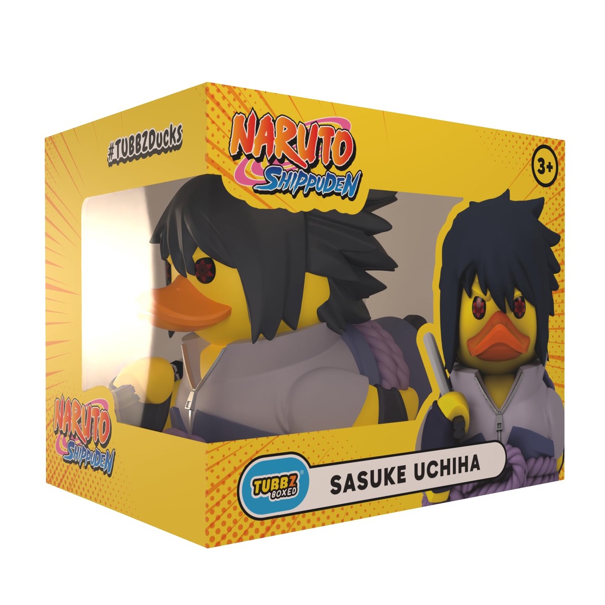 TUBBZ: Naruto – Sasuke Uchiha Rubber Duck Collectable Toy Boxed 9 cm