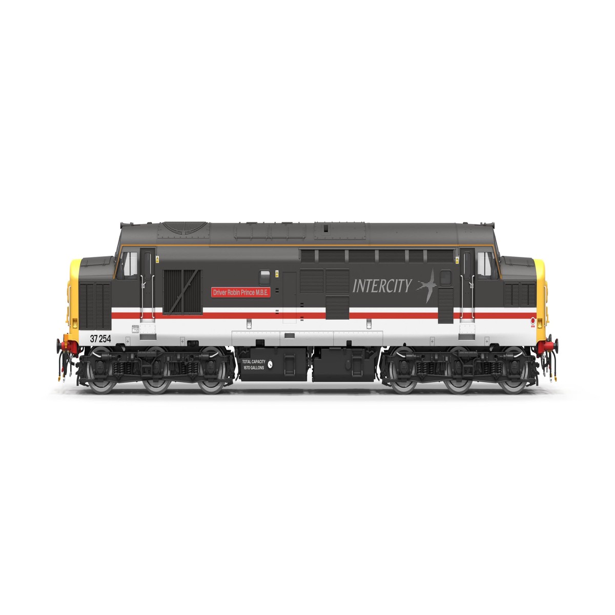 Br Intercity Class 37 Driver Robin Prince M.B.E. 37254