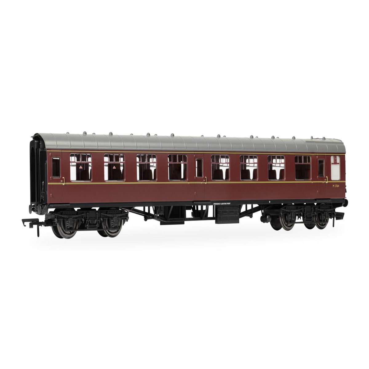Hornby R40519 BR – LM – MK1 TSO M3764, Rolling Stock Coach, for ages 14+