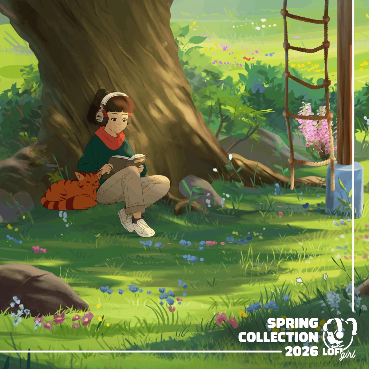 Lofi Girl Presents Spring Collection 2026 (Light Green