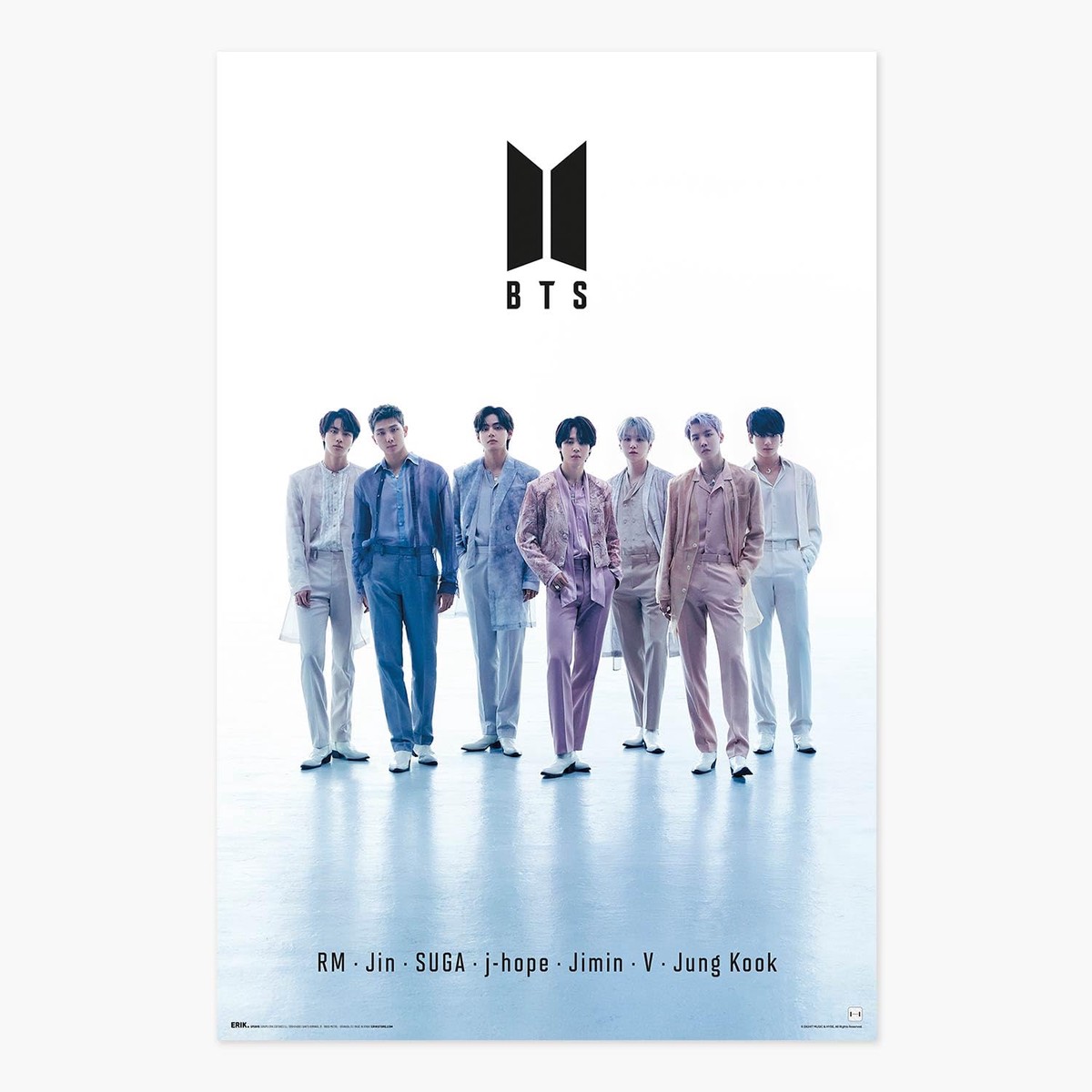 New Arrival Grupo Erik BTS Poster 61 x 91,5 cm
