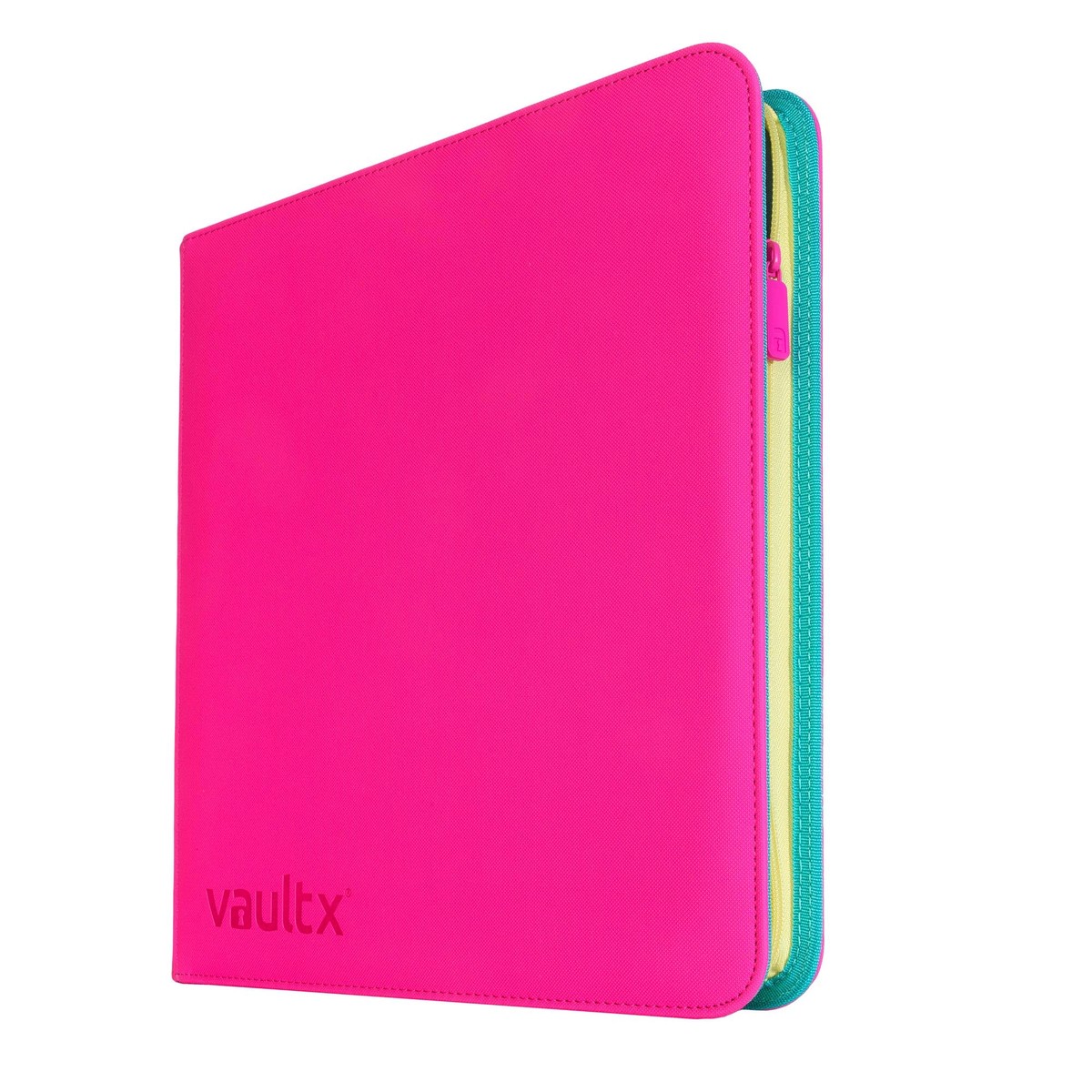 Vault X 12 Pocket Trading Card Zip Binder, 480 Cards, Compatible with Pokemon Scarlet & Violet Journey Together Set, Exo-Tec Album Material, 20 Side-Loading Pages, Folder for Collectible T