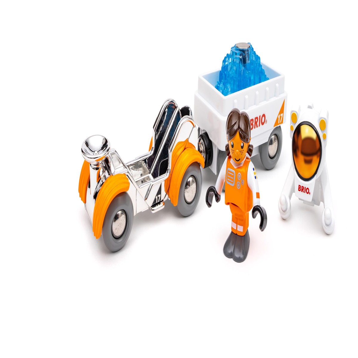 BRIO World 36160 Weltraum Rover – Eisenbahn-Set fr Kinder ab 3 Jahren – Zauberhaftes Geschenk