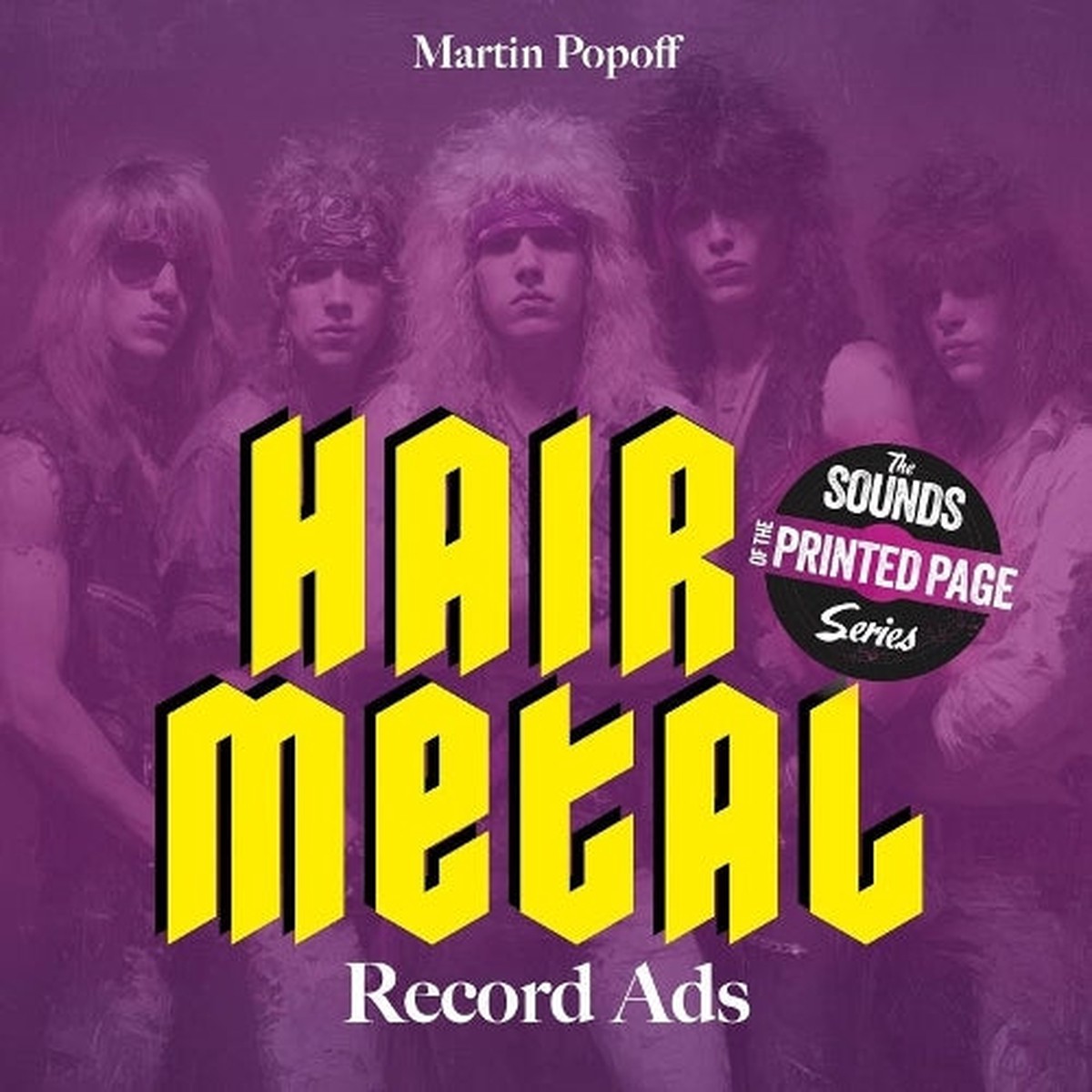Hair Metal Record Ads