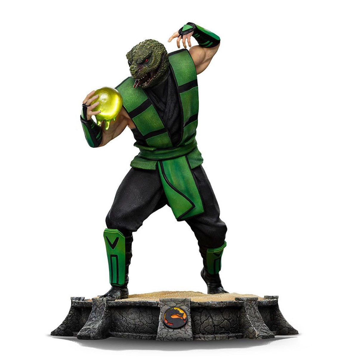 Iron Studios Sammlerstck, Kunststatue, Mastab 1/10, Reptilien, Mortal Kombat, Polystein, mehrfarbig, 20,6 cm