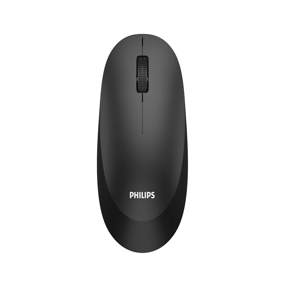 Philips SPK7307BL- Ratn inalmbrico de diseo ergonmico con conexin 2,4GHz, 1600 PPP, Agarre ambidiestro, Negro