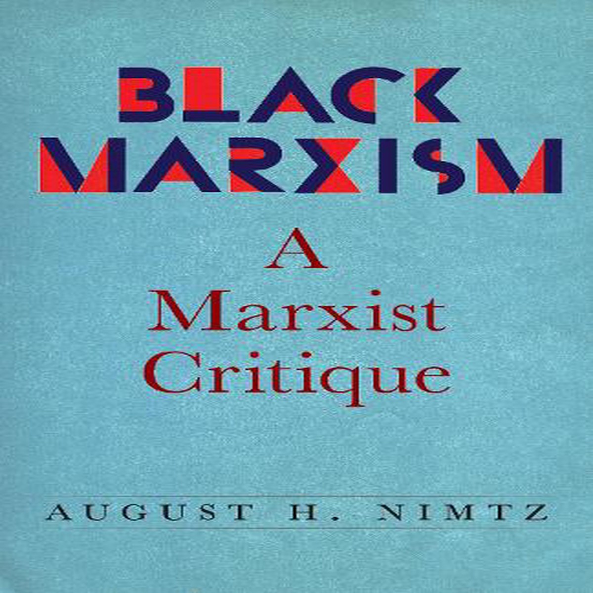 Black Marxism