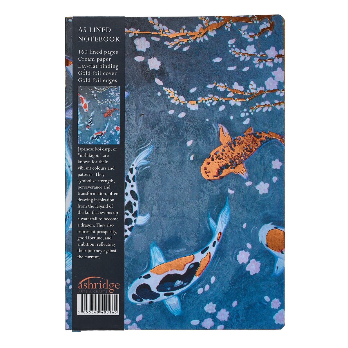 A5 Foil Notebook Koi