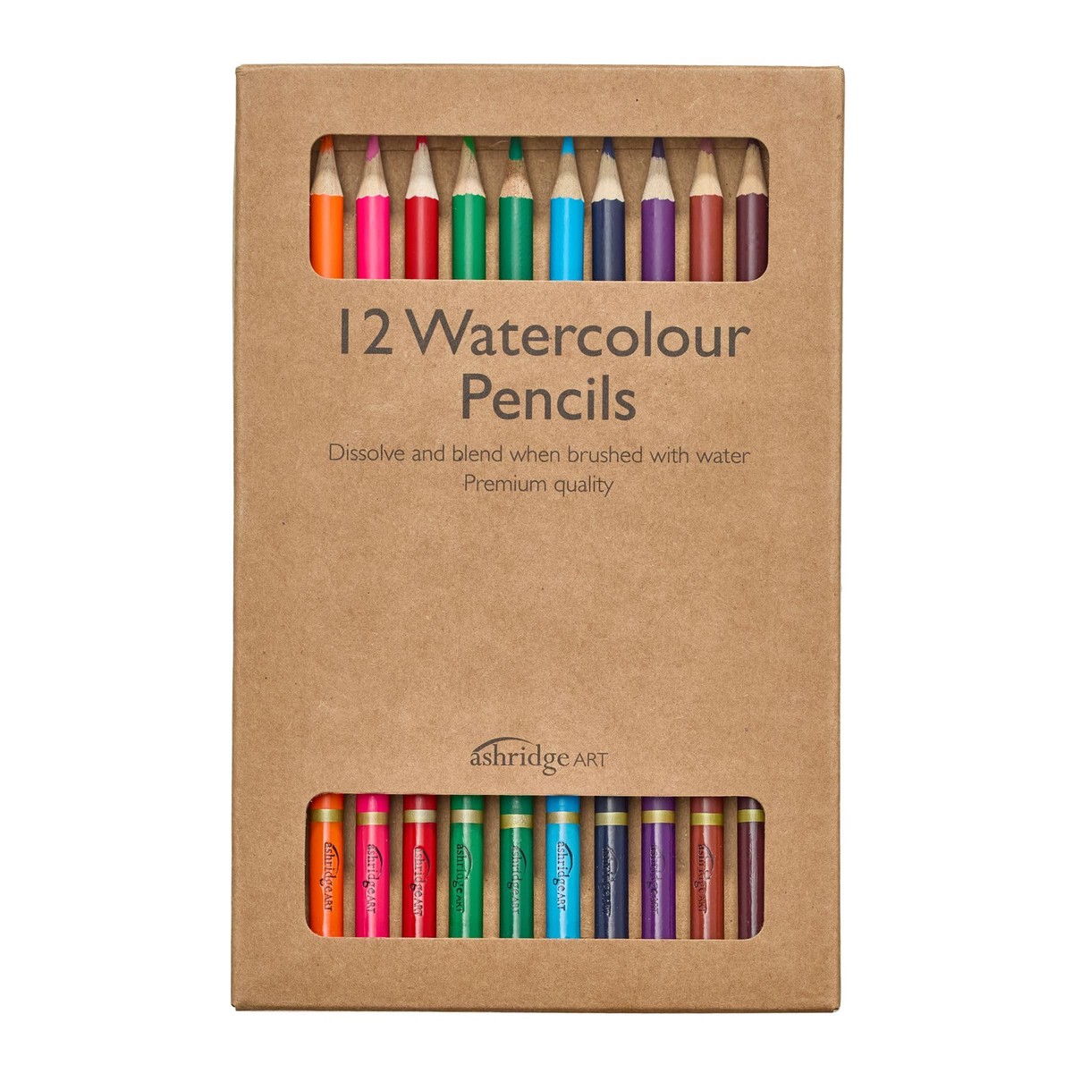 12 Pack Watercolour Pencil Set
