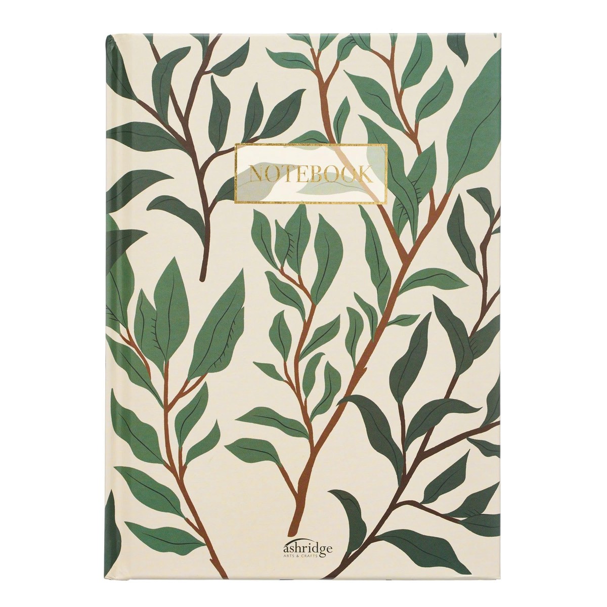 A5 Hardback Lined Notebook Leaves