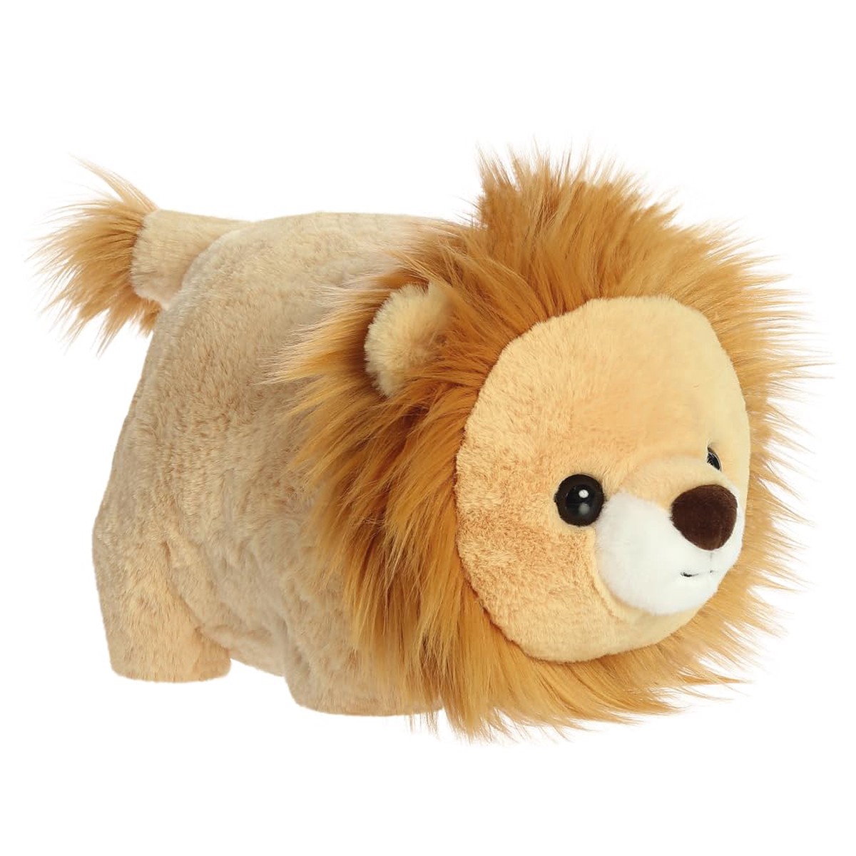 AURORA -34262 – Spudsters Logan-Lwe, Plschtier, 24 cm, Beige, lustiges Sammlerstck fr Kinder und Erwachsene, Sammler, perfekt fr Geburtstage, Geschenke oder jeden Anlass