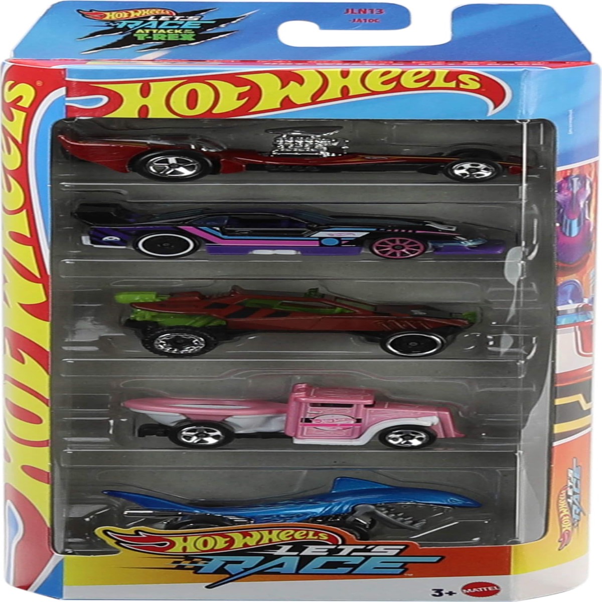 Hot Wheels Lets Race 5-Pack of Toy Cars & Trucks