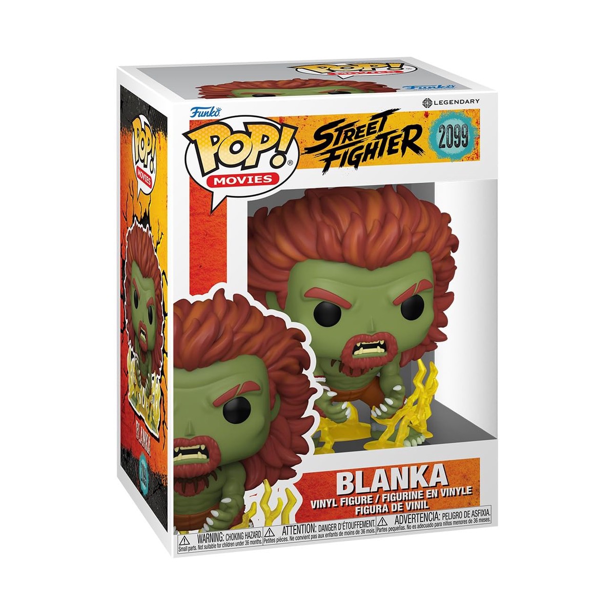Street Fighter (2026) Pop! Movies Vinyl Figure Blanka 9 Cm