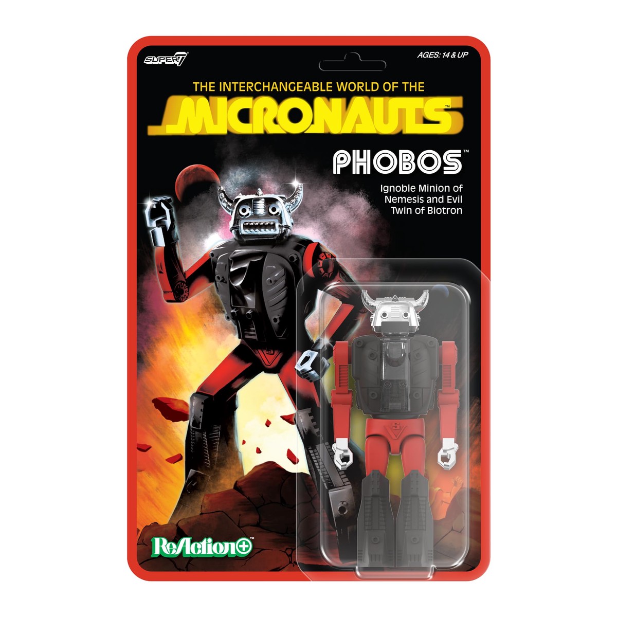 Super7 Micronauts Reaction+ Wave 04 Figurine d’action