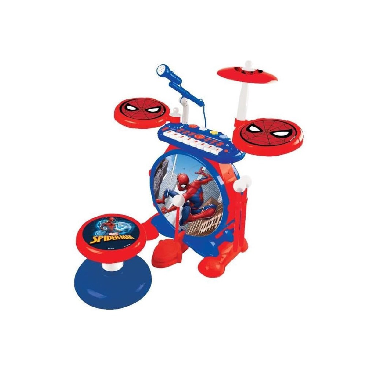 Lexibook, SpiderMan Drum Set, K610SP