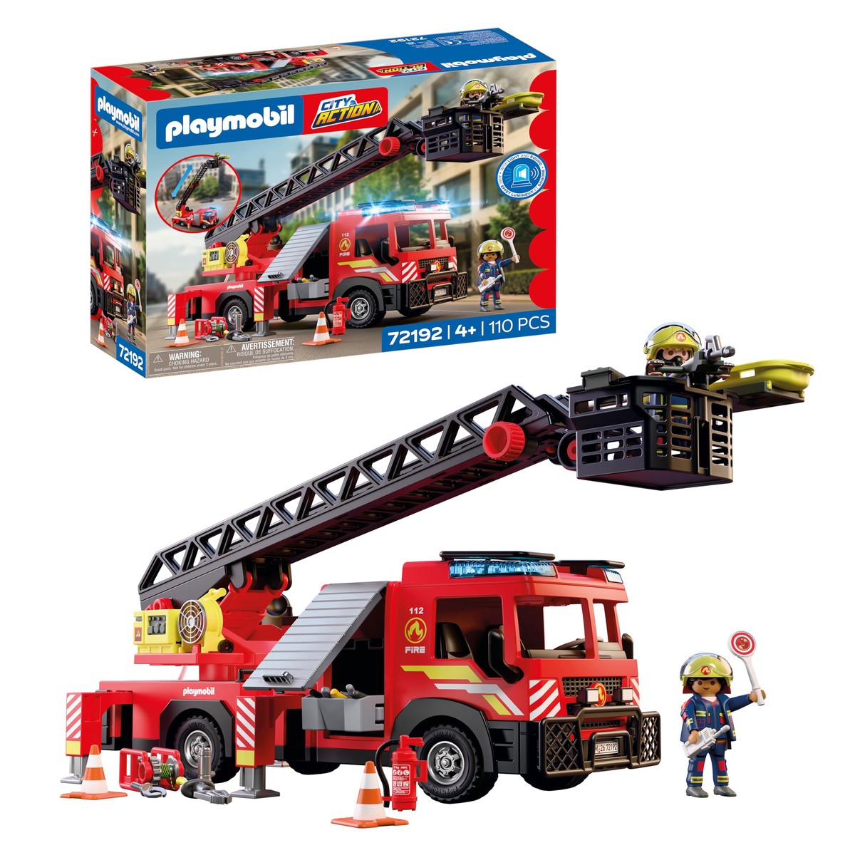 Playmobil – Fire Ladder Truck (72192)