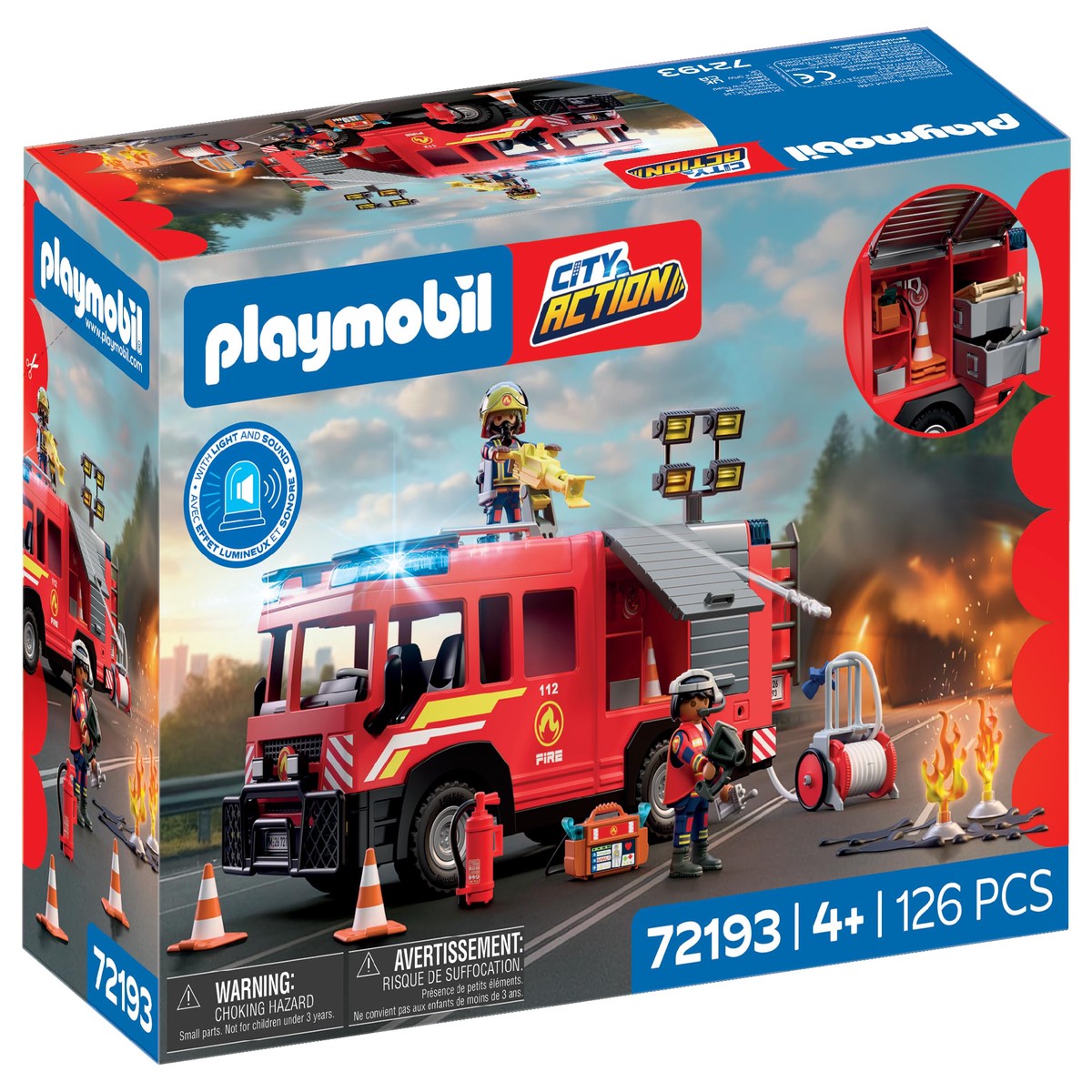 Playmobil – Fire Rescue Truck (72193)