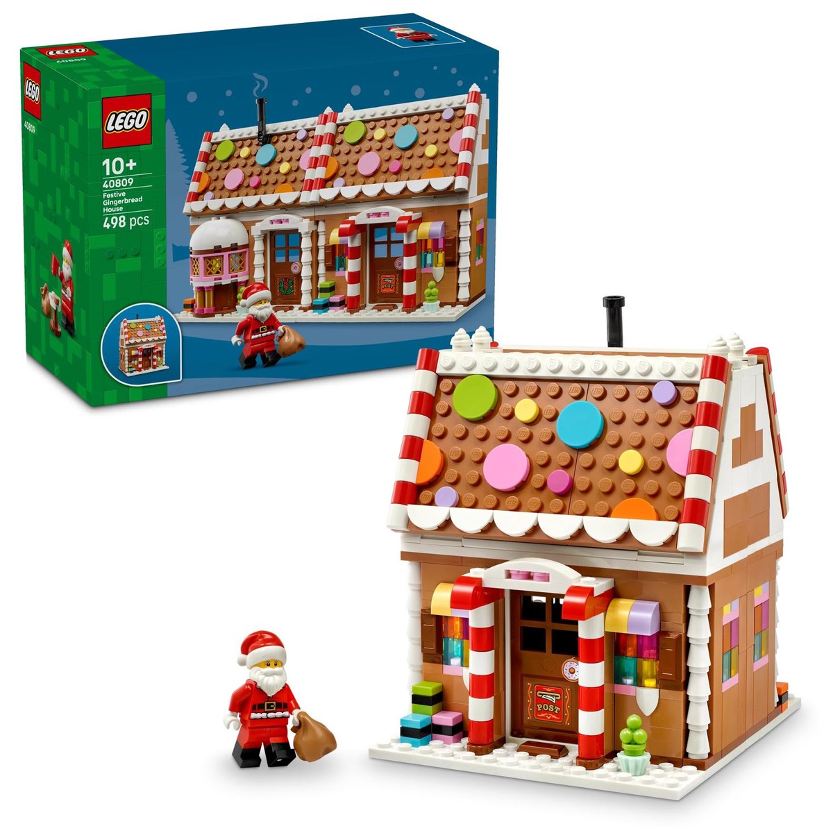 Lego – Lego Iconic – Festive Gingerbread House (40809)