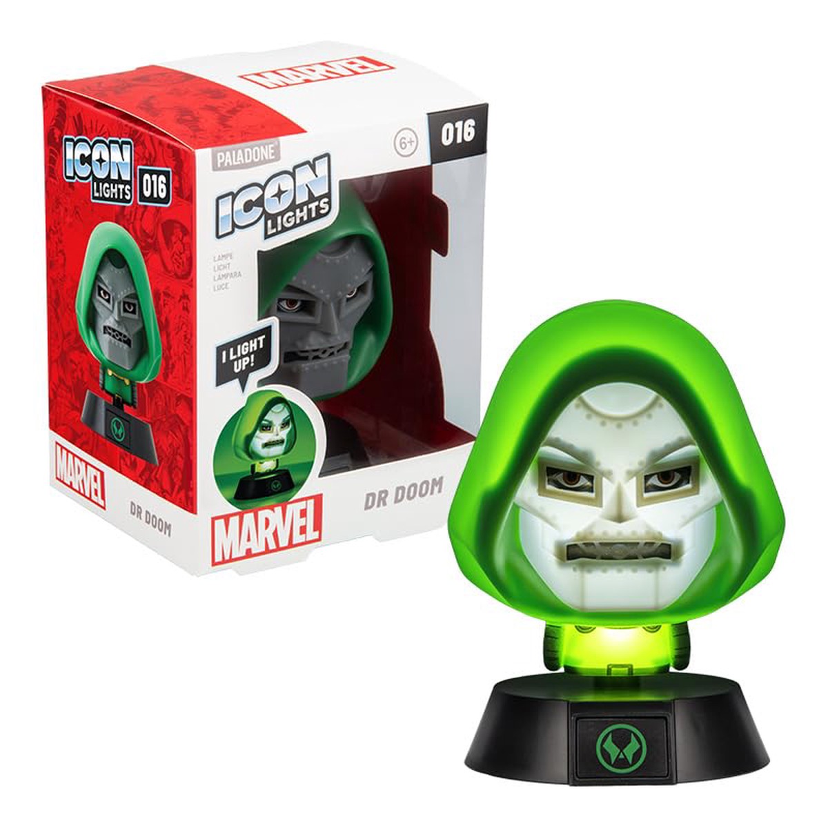 Marvel Dr Doom Icon Light – Officially Licensed Marvel Product