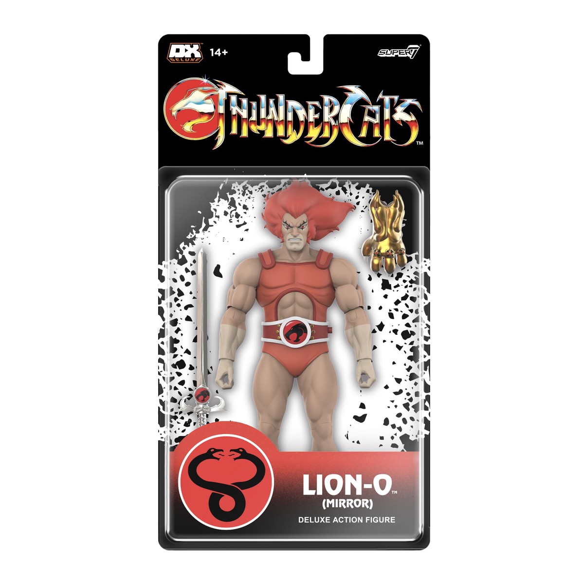 Super7 Thundercats Deluxe Wave 04 Figurine Lion-O (Miroir