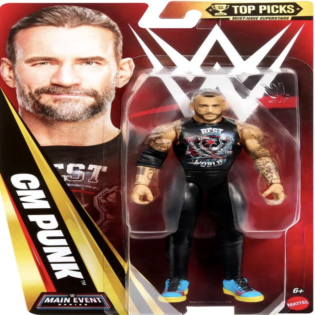 Wwe – Main Event Top Picks Figure 18Cm – Cm Punk