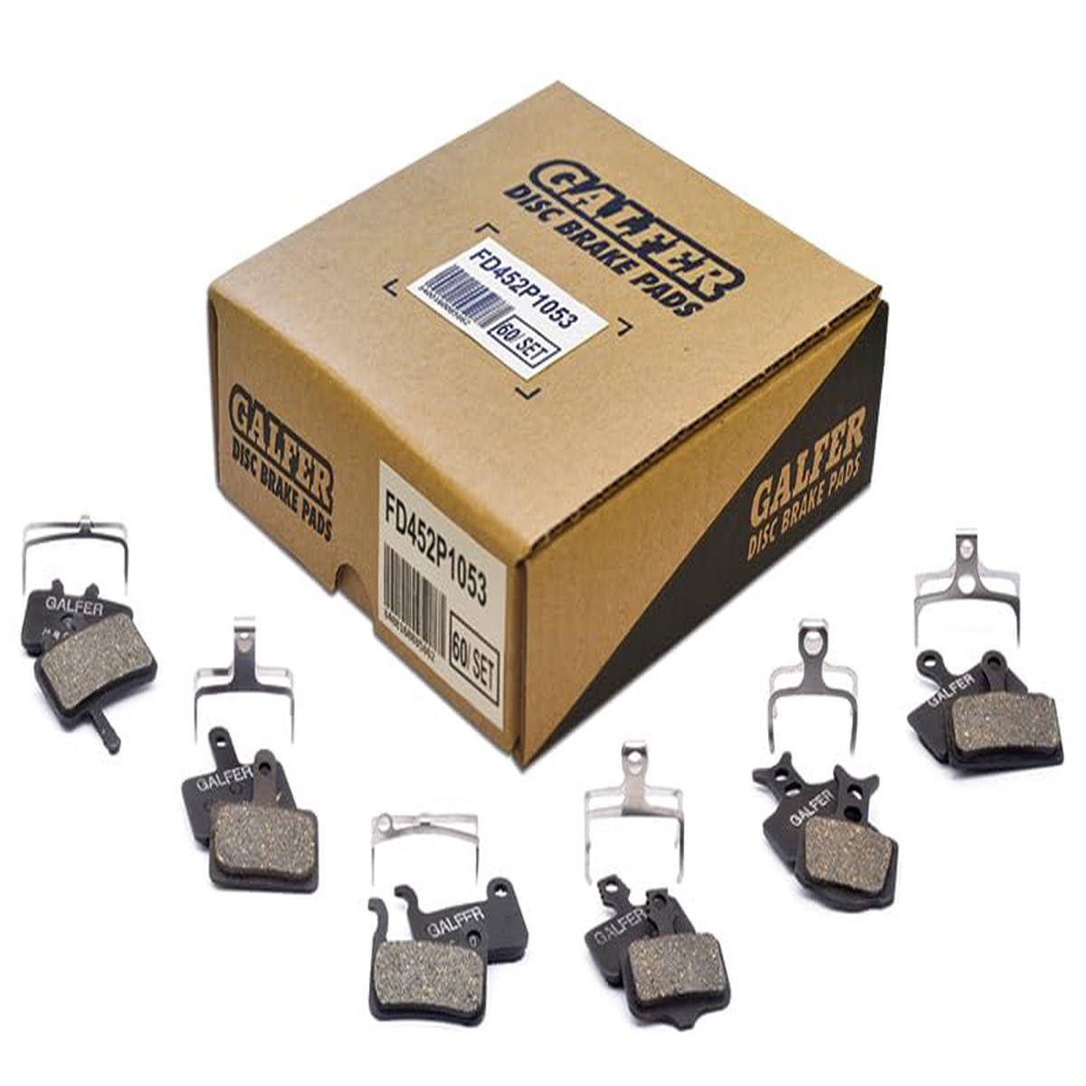 Galfer MTB Standard Brake Pads For Avid Elixir 1/3/5/7/XX/XO 30 Pairs One Size