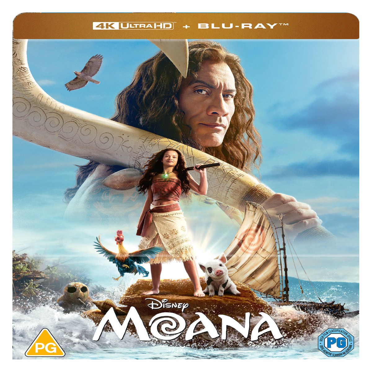 Moana Limited Edition 4K UHD Steelbook