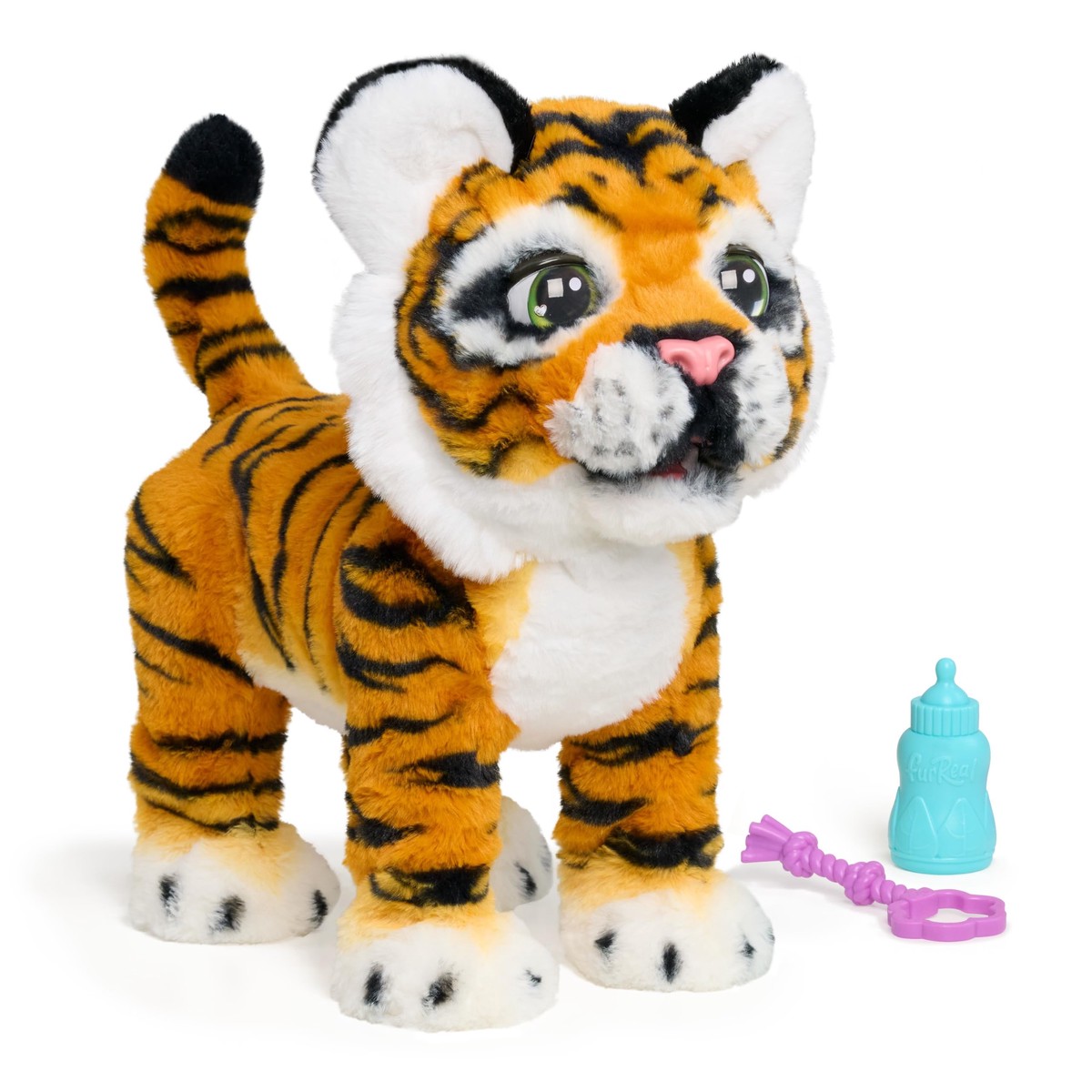 furReal Gabby the Grow & Roar Tiger interaktive Plsch-Tigerpuppe