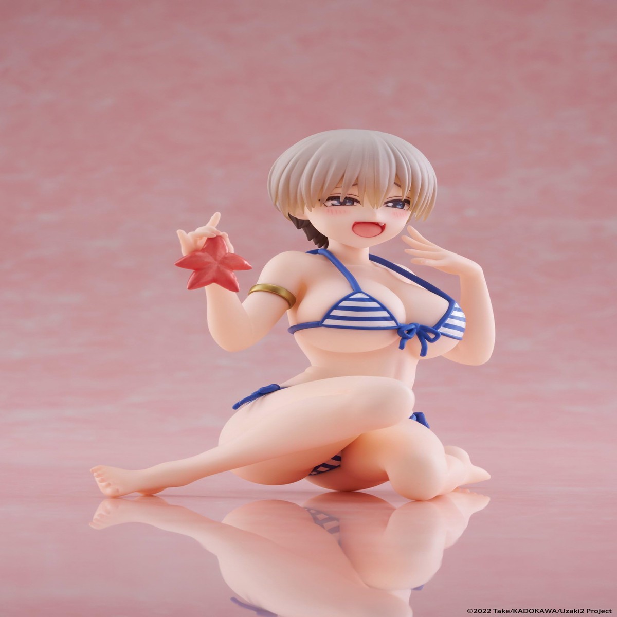 Uzaki-Chan Wants To Hang Out! Desktop Cute Pvc Figure Hana Uzaki (Swim Wear Ver.) 13 Cm