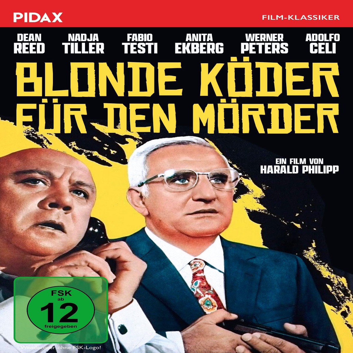 Blonde Kder fr den Mrder / Starbesetzter Kriminalfilm von Edgar-Wallace-Regisseur Harald Philipp (Pidax Film-Klassiker
