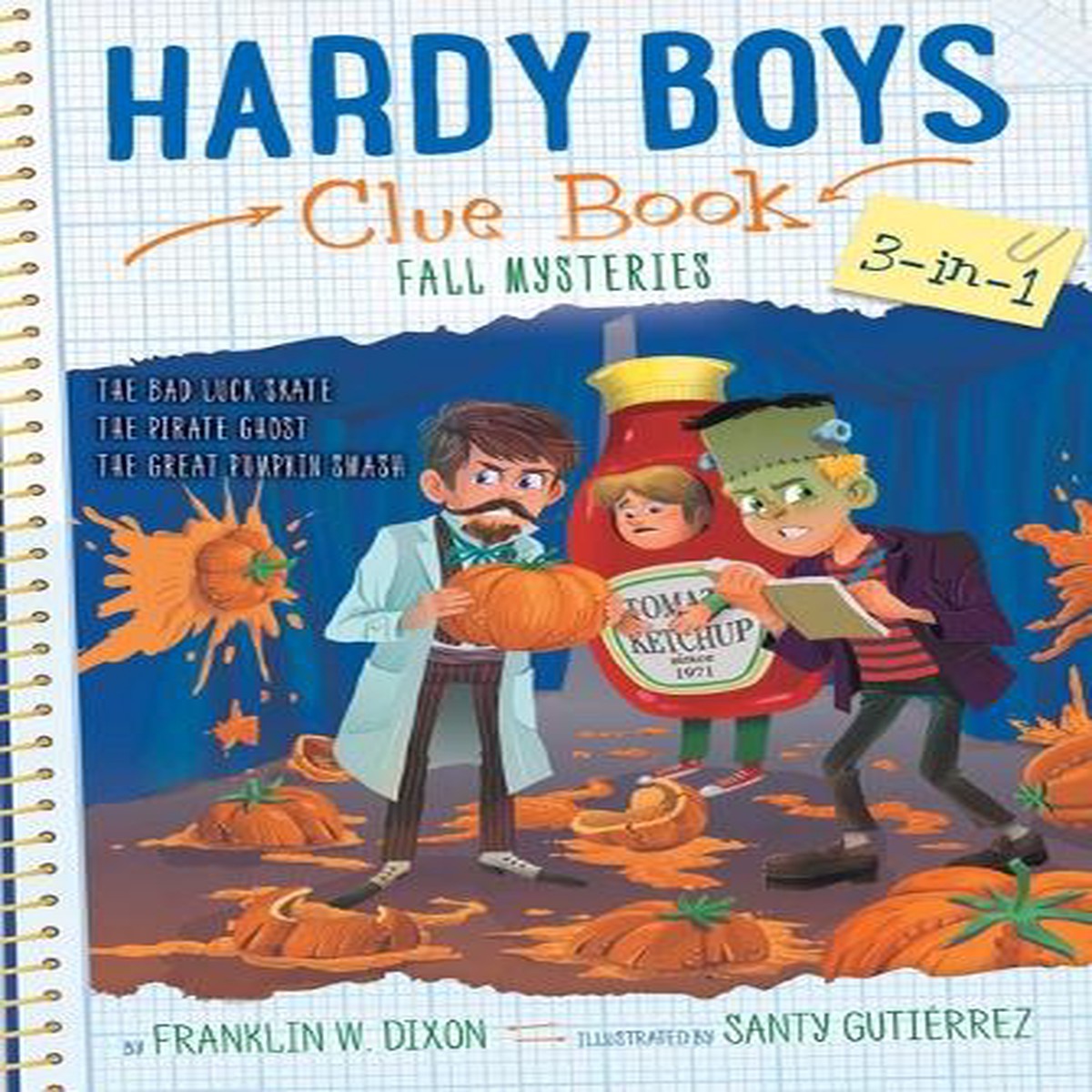 Hardy Boys Clue Book Fall Mysteries 3-In-1
