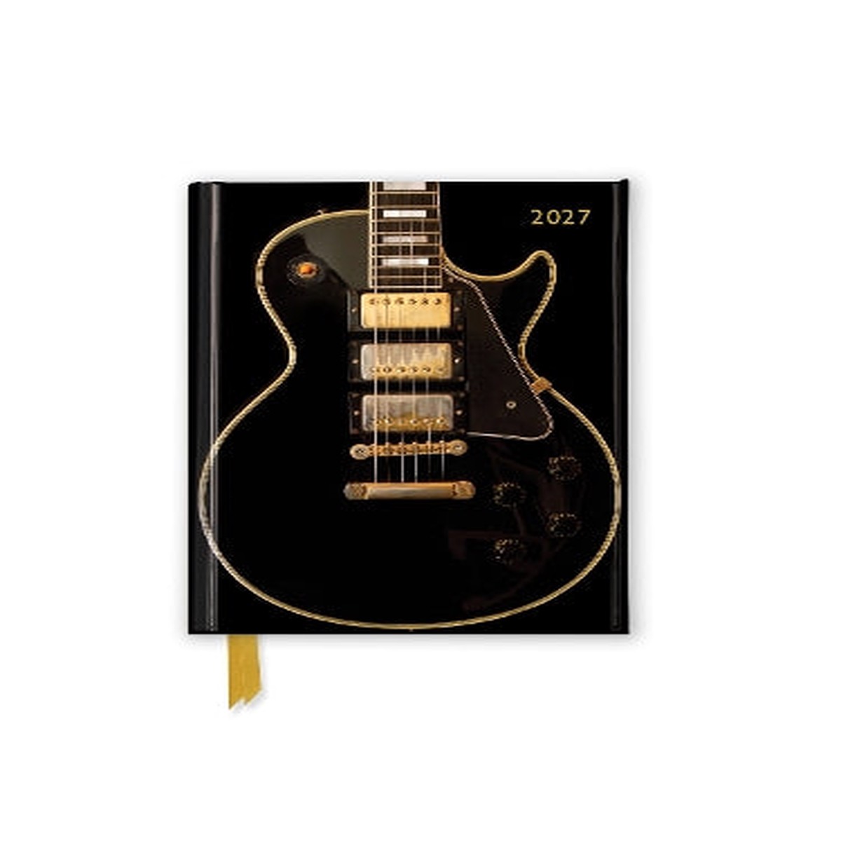 Black Gibson Guitar 2027 Luxury Pocket Diary Planner – Week to View