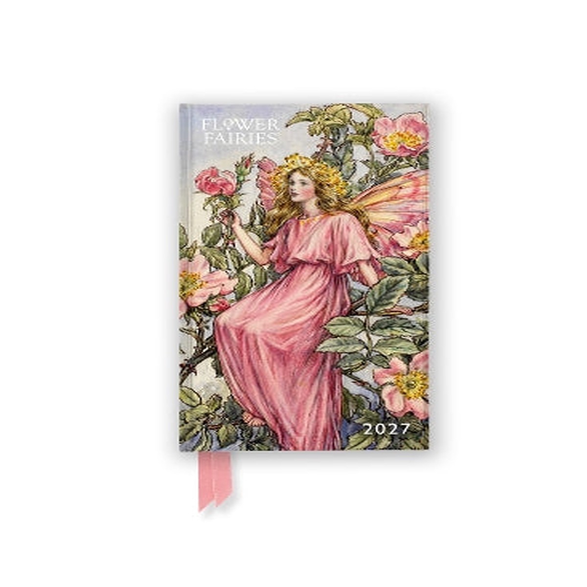 Flower Fairies 2027 Luxury Slimline Pocket Diary Planner Week to View