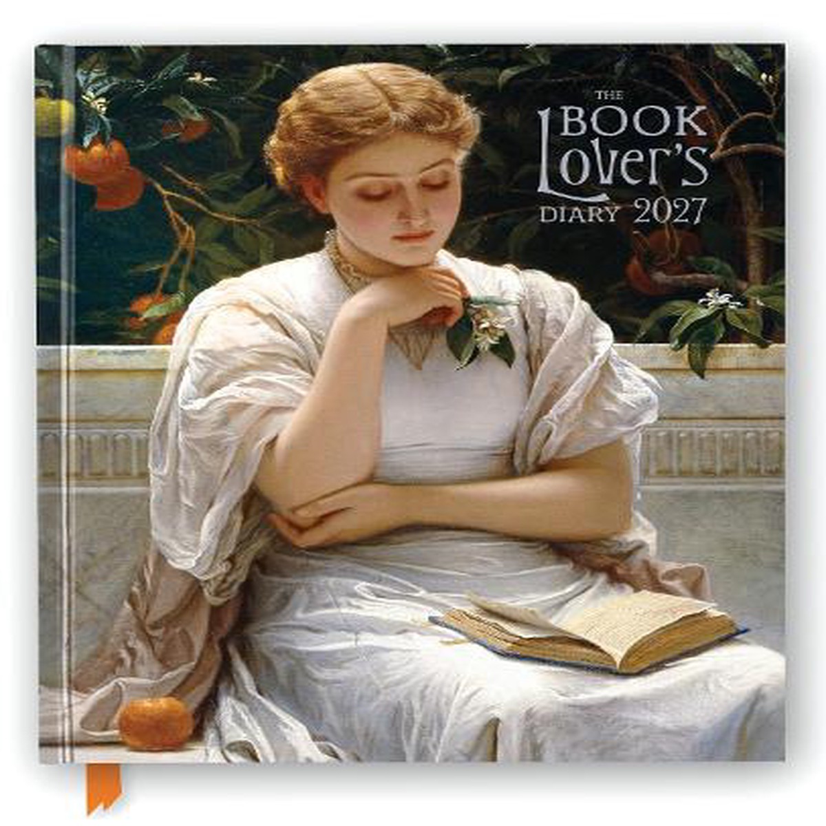 The Book Lover’s Diary 2027 Desk Diary Planner – Includes Quotes & Space for Lists & Reviews, Illustrated throughout