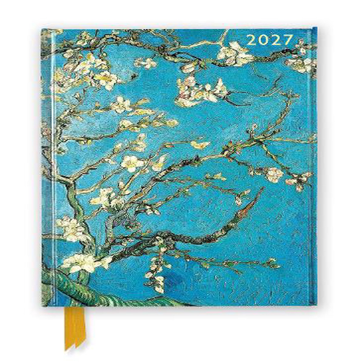 Vincent van Gogh: Almond Blossom 2027 Luxury Diary Planner – Page to View with Notes