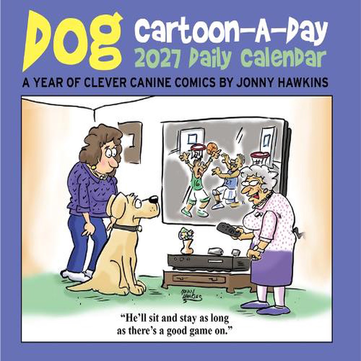 Dog Cartoon-A-Day 2027 Box