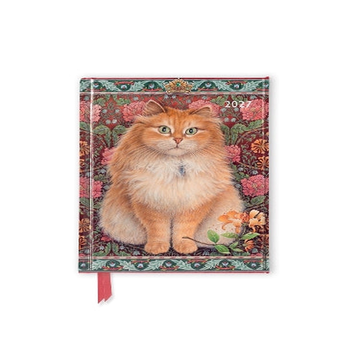 Ivory Cats by Lesley Anne Ivory: Blossomire 2027 Luxury Pocket Diary Planner – Week to View