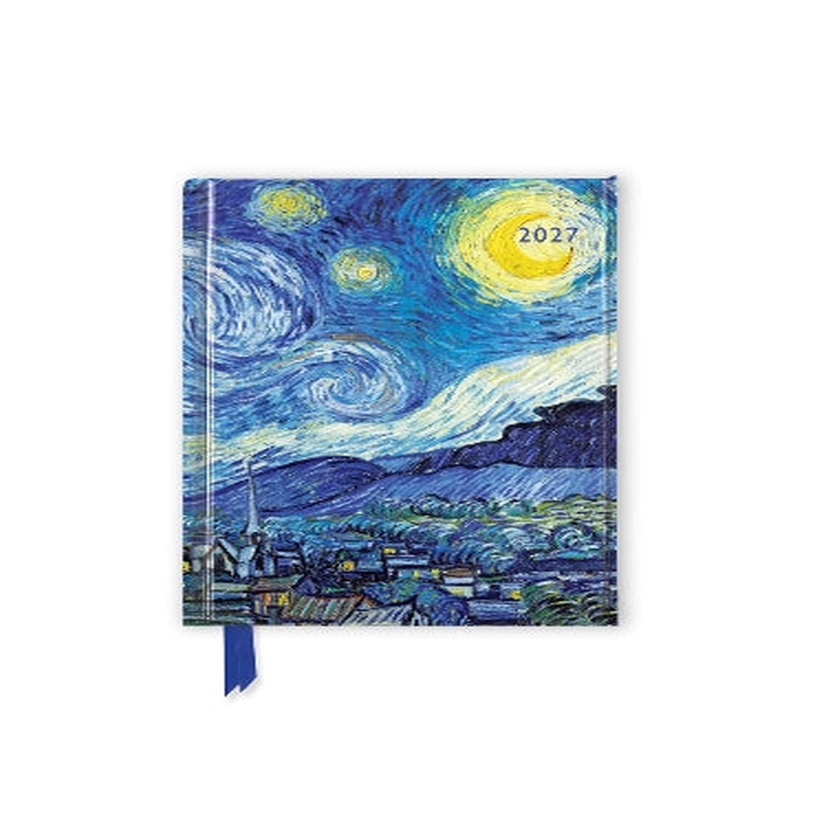 Vincent van Gogh: The Starry Night 2027 Luxury Pocket Diary Planner – Week to View