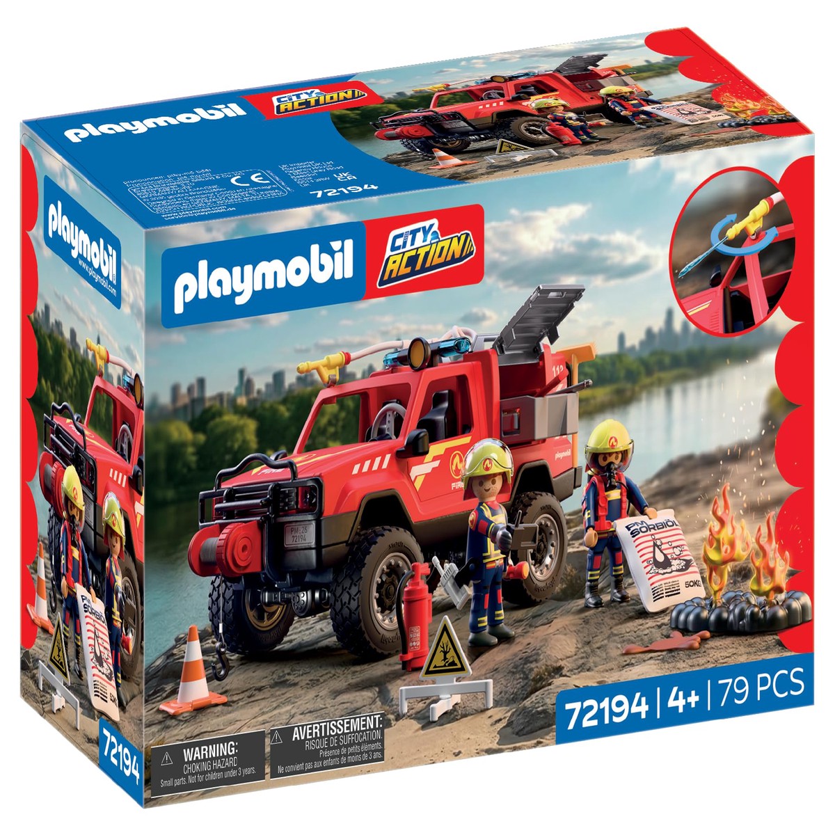 Playmobil – Fire Pickup Truck (72194)