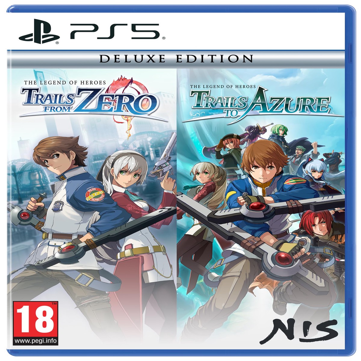 The Legend of Heroes: Trails from Zero / The Legend of Heroes: Trails to Azure – Deluxe Edition (PS5