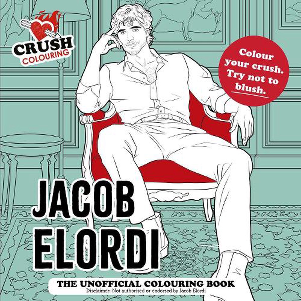 The Unofficial Jacob Elordi Colouring Book
