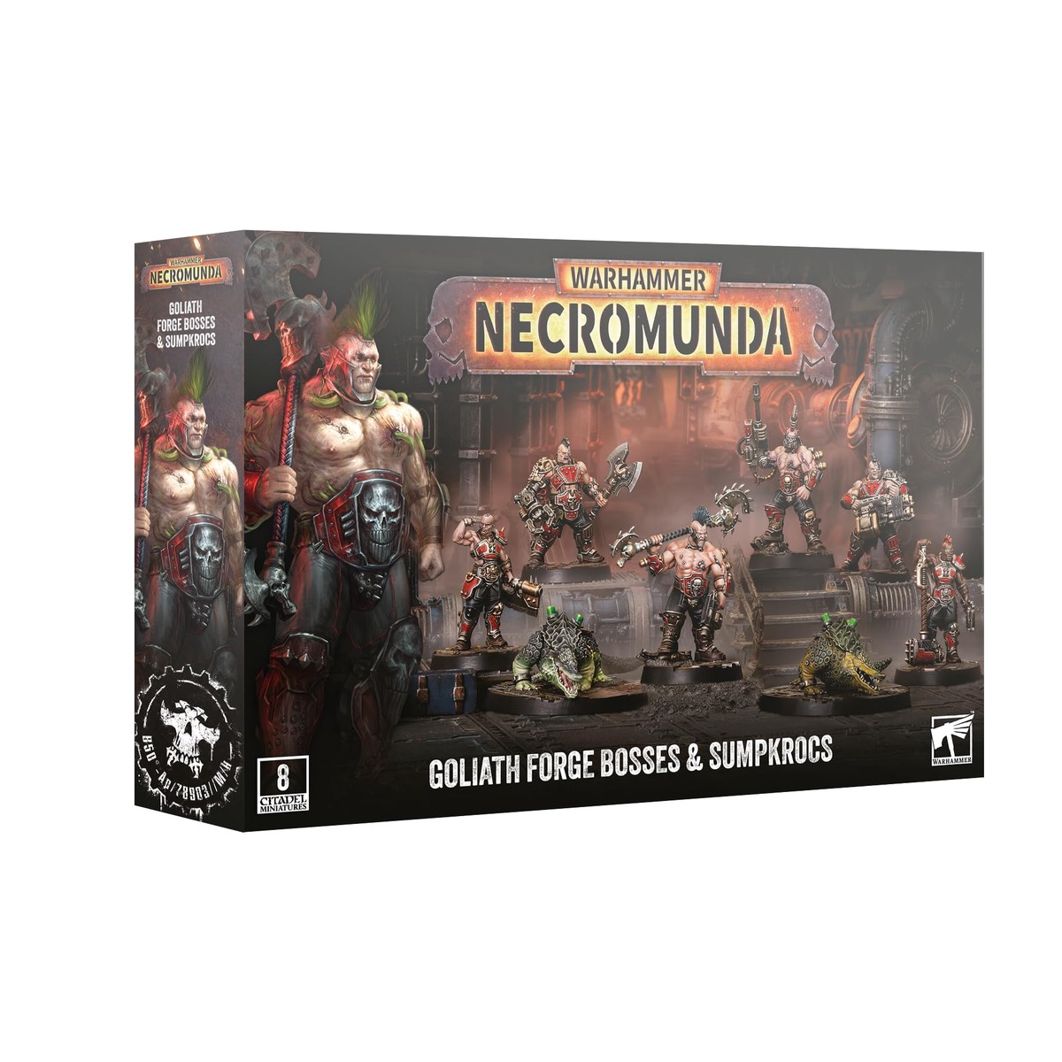 Games Workshop – Necromunda: Goliath Forge Bosses & Sumpkrocs