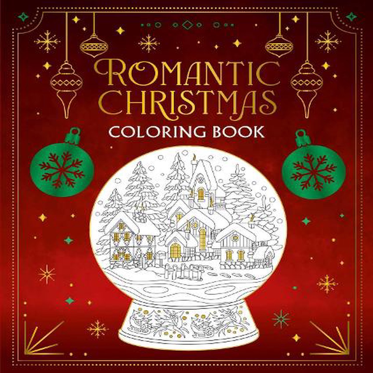 Romantic Christmas Coloring Book