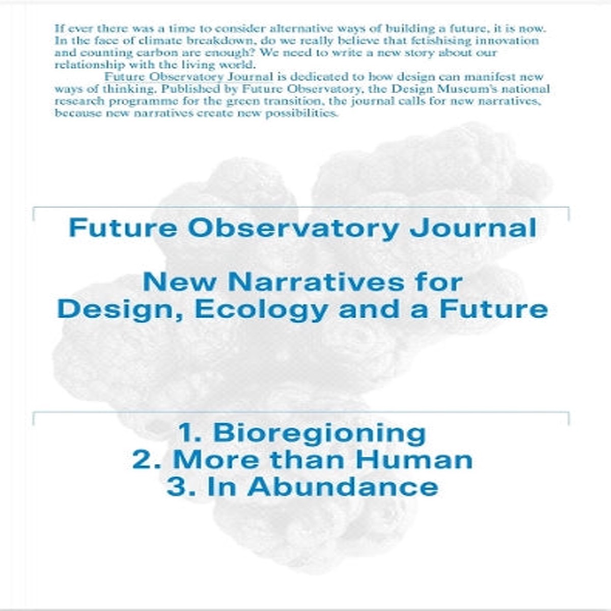 Future Observatory Journal