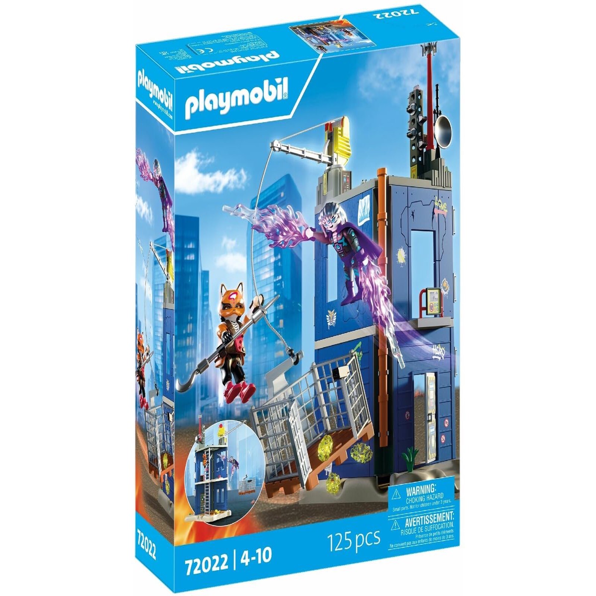 PLAYMOBIL | Heroes | Duel aan de heldentoren | actievolle speelset voor spannende duellen en fantasierijke verhalen | met gedetailleerde figuren voor kinderen vanaf 4 jaar | 72022