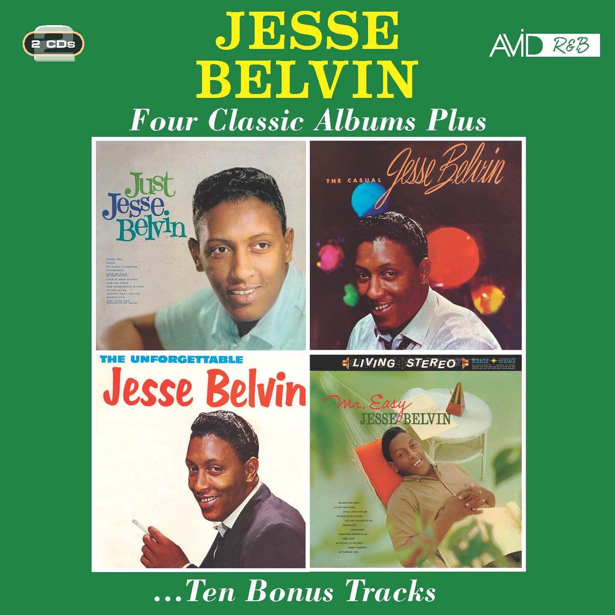 Four Classic Albums Plus (Just Jesse Belvin/: The Casual Jesse Belvin/The Unforgettable Jesse Belvin/Mr Easy)