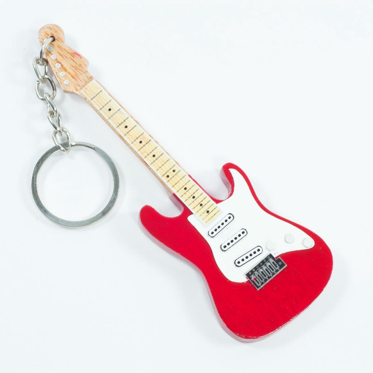 Music Legends Collection – Porte-Clefs Bois Guitare Fs Red