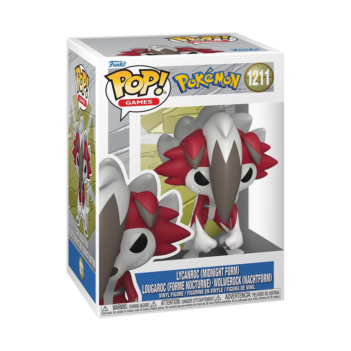 POP! Games: Pokemon – Lycanroc (Midnight